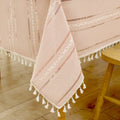 Coton Linge de maison nappe Decor imperméable Couverture de table pour la salle à manger Table quotidienne