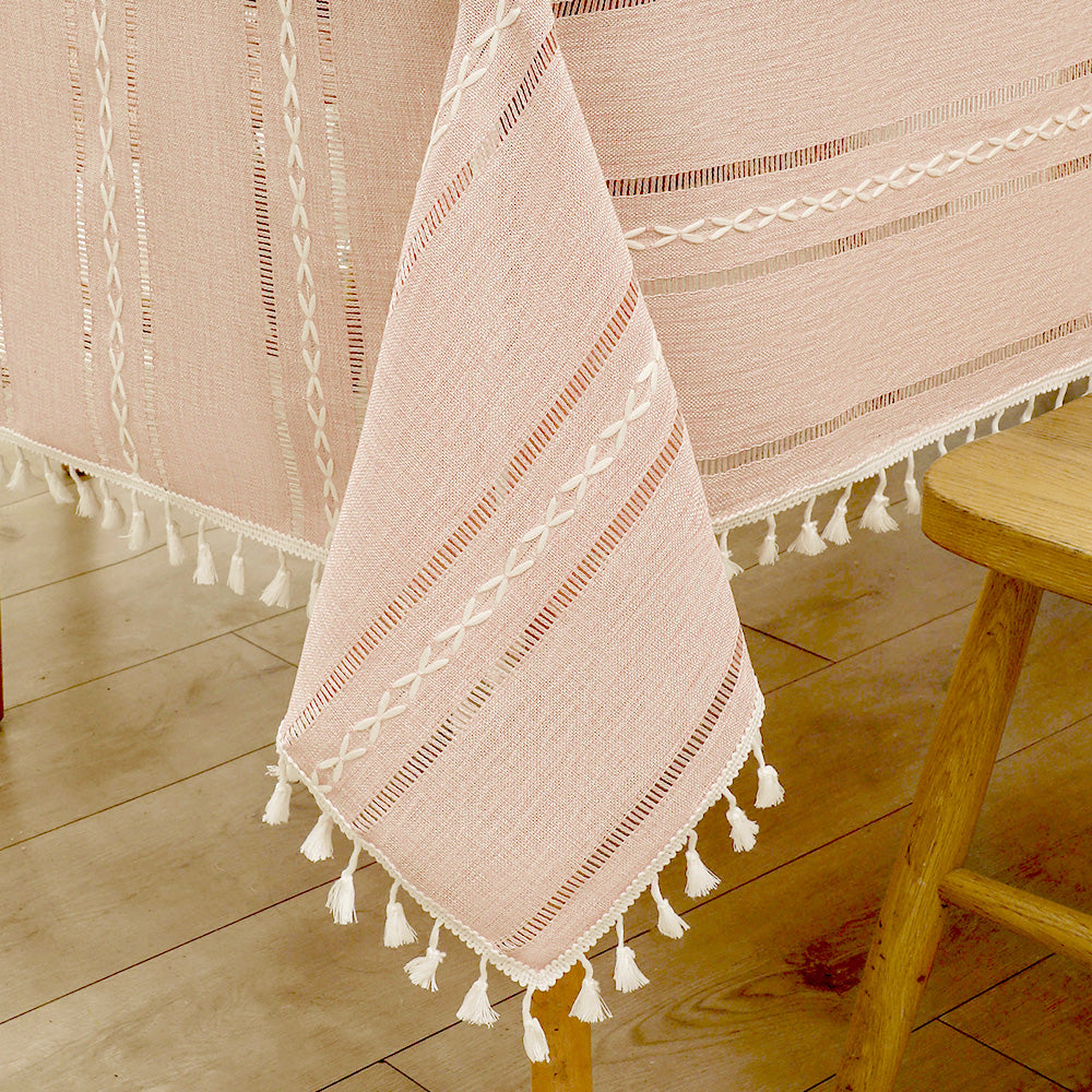 Coton Linge de maison nappe Decor imperméable Couverture de table pour la salle à manger Table quotidienne