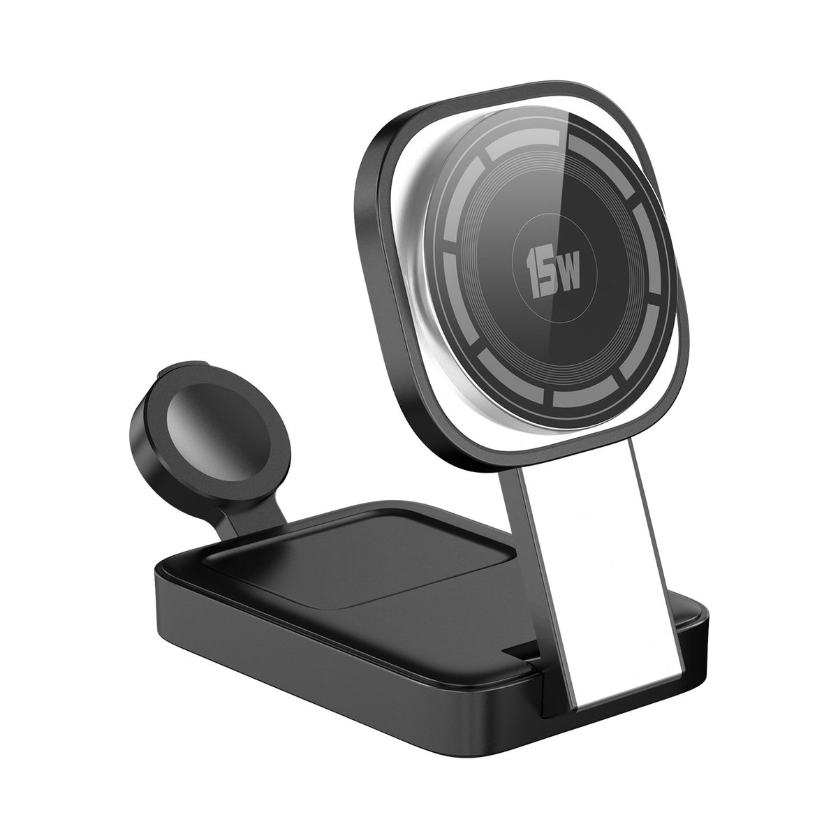 15W Three-in-One Foldable Portable Wireless Charger