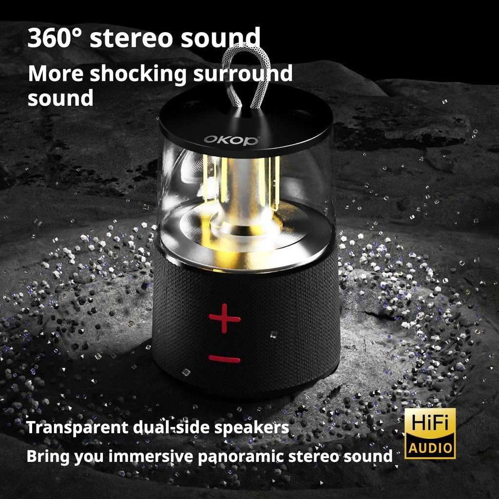 KP-840 Bluetooth Speaker Outdoor Camping Light Bluetooth Speaker Subwoofer Home Desktop Mu