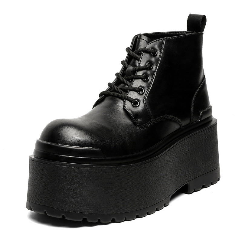 Chaussures vintage chunky style britannique pour hommes