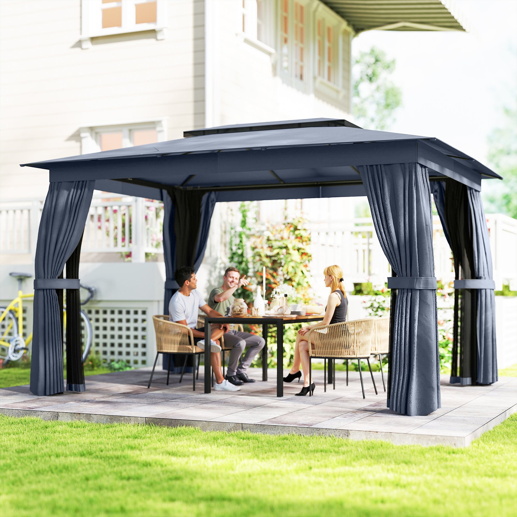10 x 12 Patio extérieur Gazebo