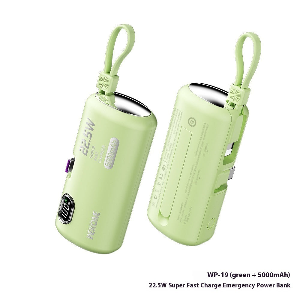 Mini Portable Power Bank Capsule