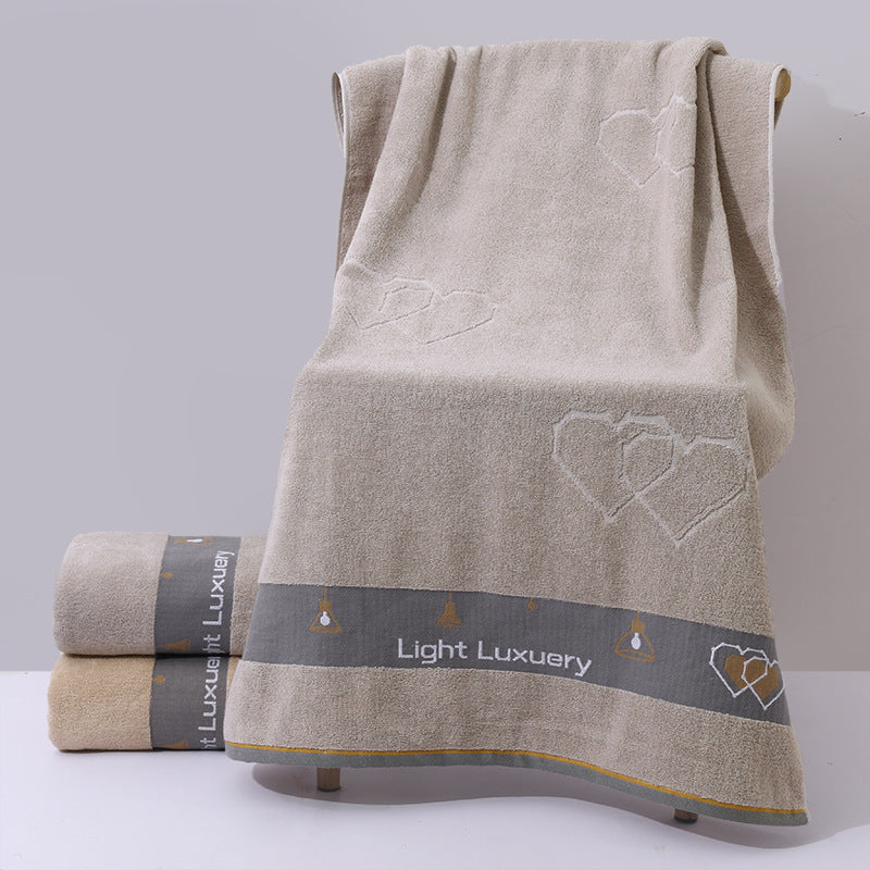 Serviette de bain surdimensionnée tout coton