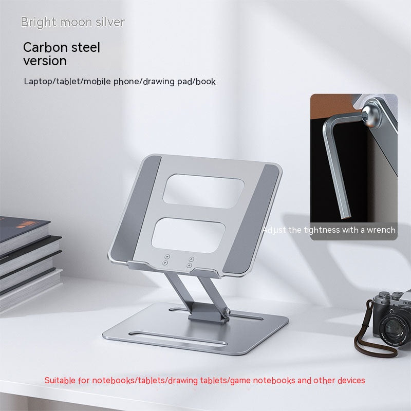 Support pour ordinateur portable et tablette en alliage d'aluminium