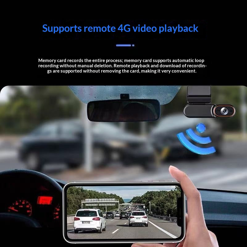 4G enregistreur de surveillance à distance avec position GPS à distance et haute définition