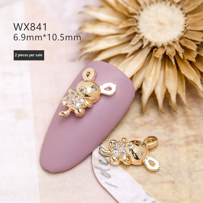 Outils d'art à ongles et accessoires à ongles à thème zodiac