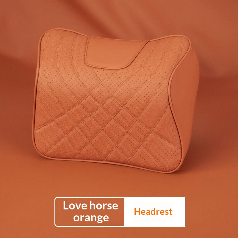 Têtes de voiture Collier Oreiller Lombaire Support Coussin Intérieur Accessoires