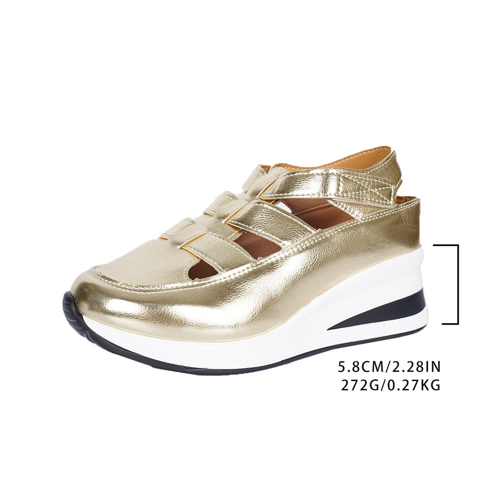 Femmes Thin Platform Thick-soled Chaussures en hausse de hauteur
