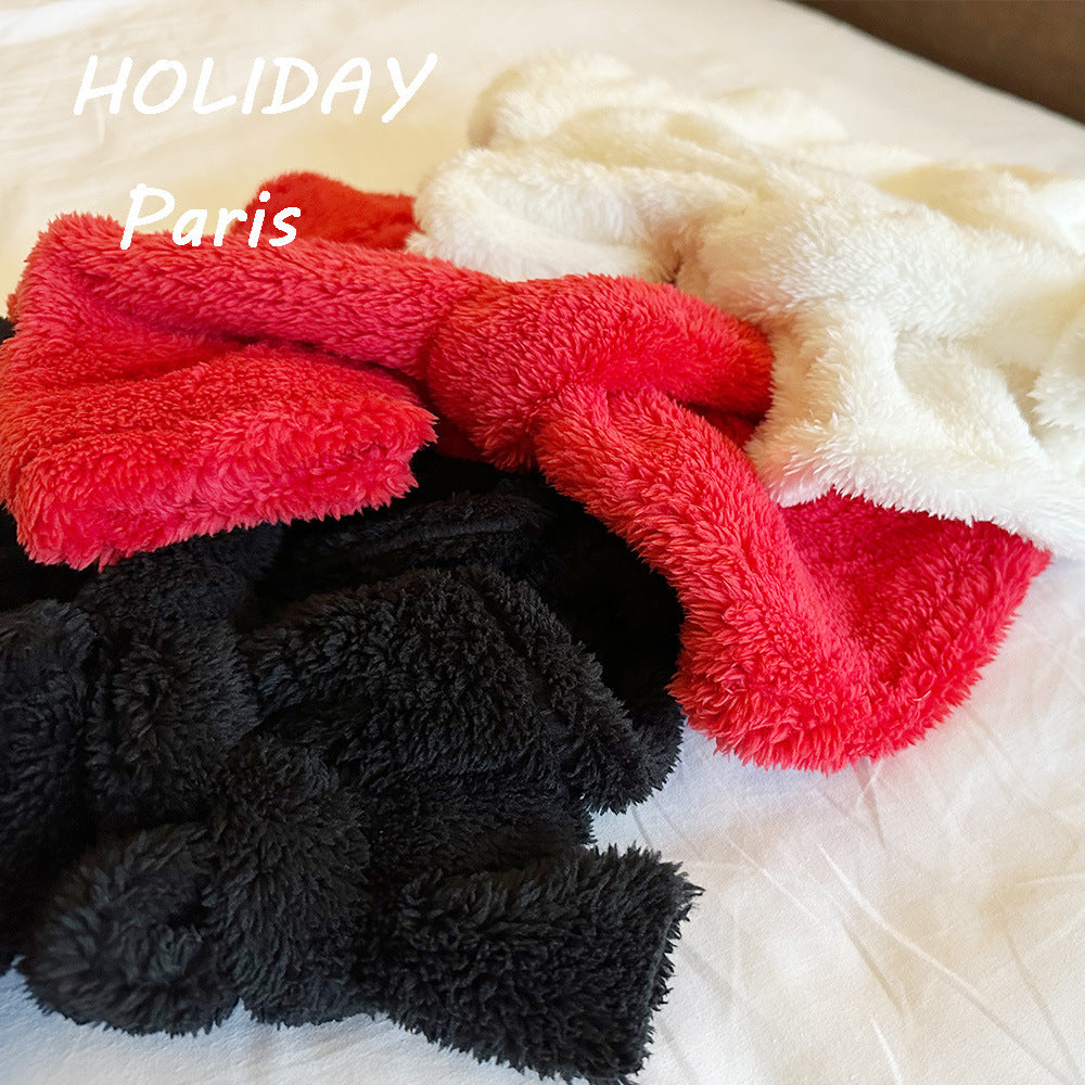 Couleur solide Automne et hiver Maltese Pet Nightgown
