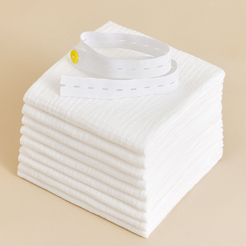 Couche de bébé en coton Lavable à double couche pour nouveau-né