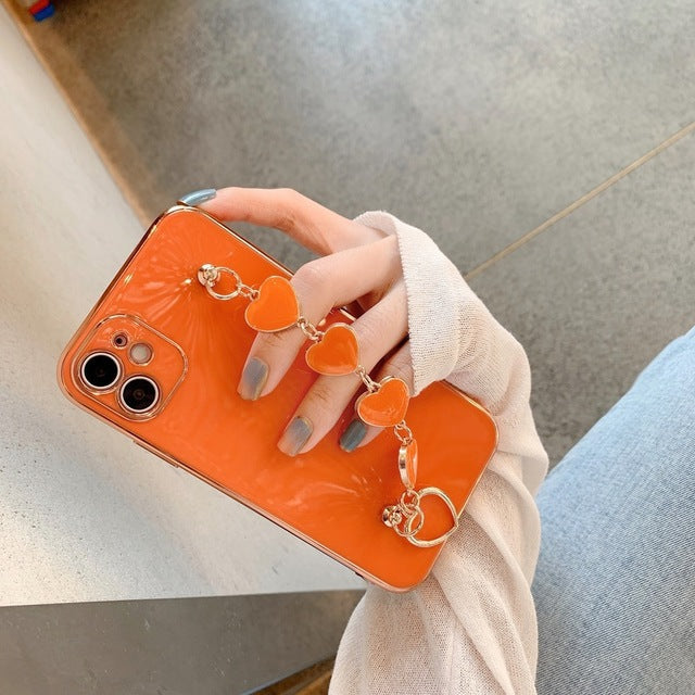 Téléphone mobile Shell All-inclusive Electroplating XR Love Bracelet
