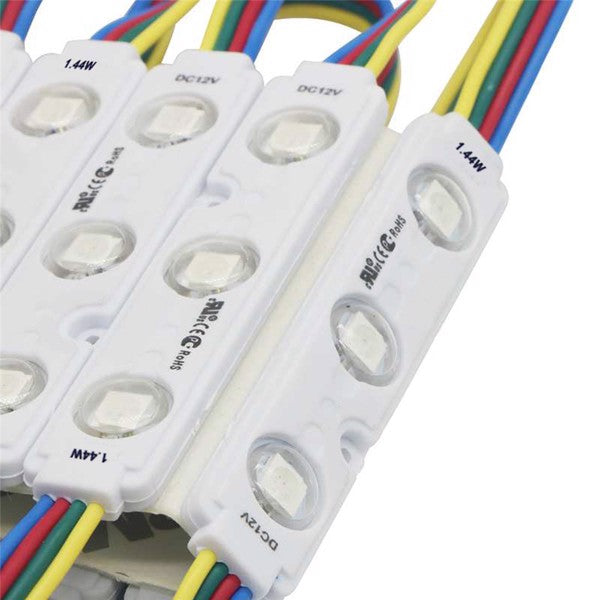 Module objectif avec 3 lumières