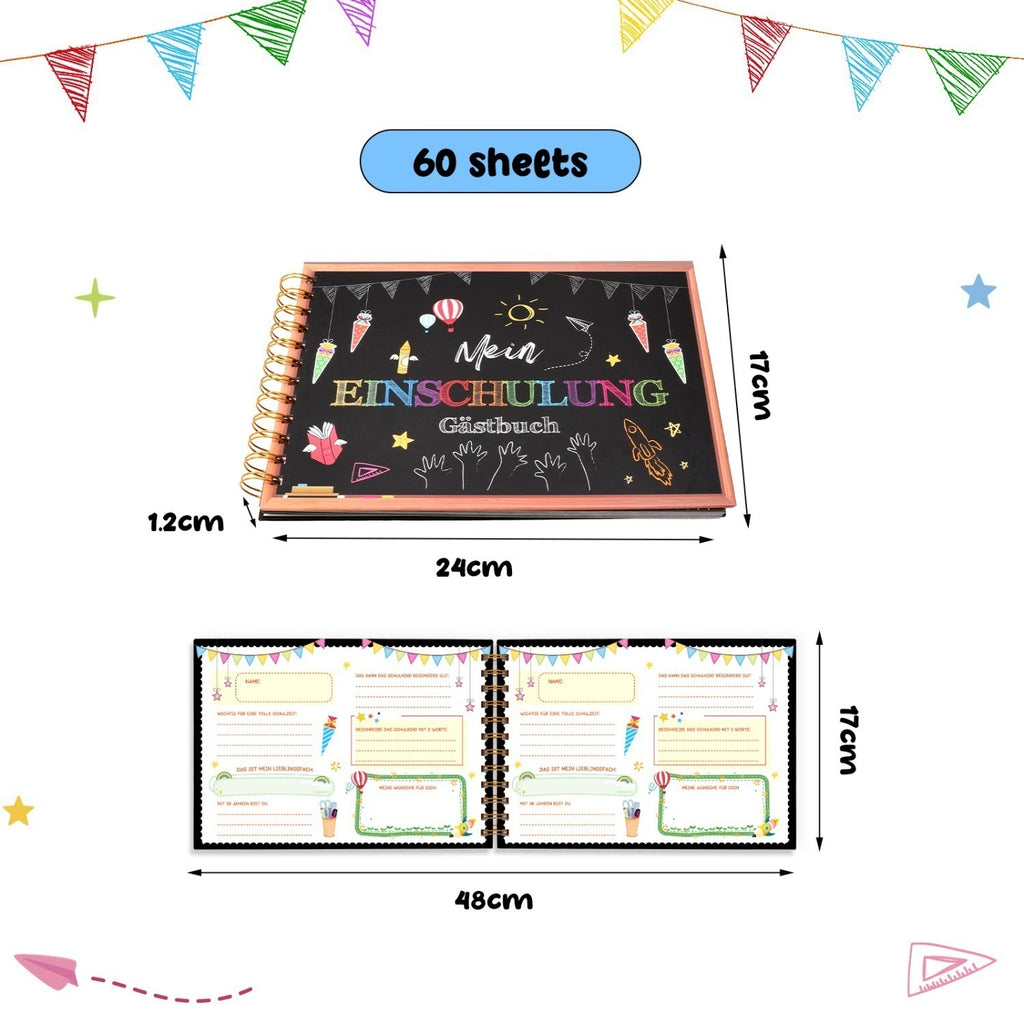 Mon premier jour d'école Guest Book Board