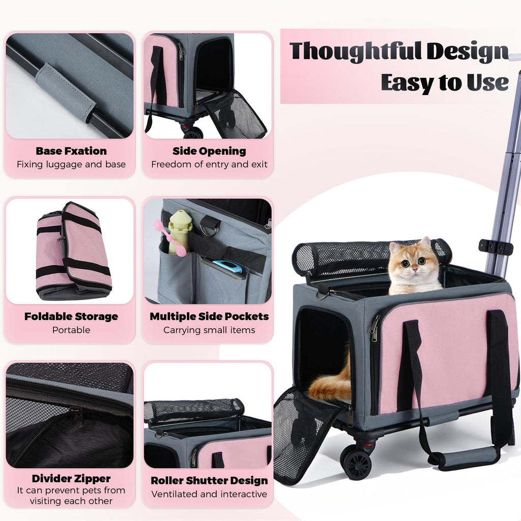 Porte-bébés extensibles à 3 roues