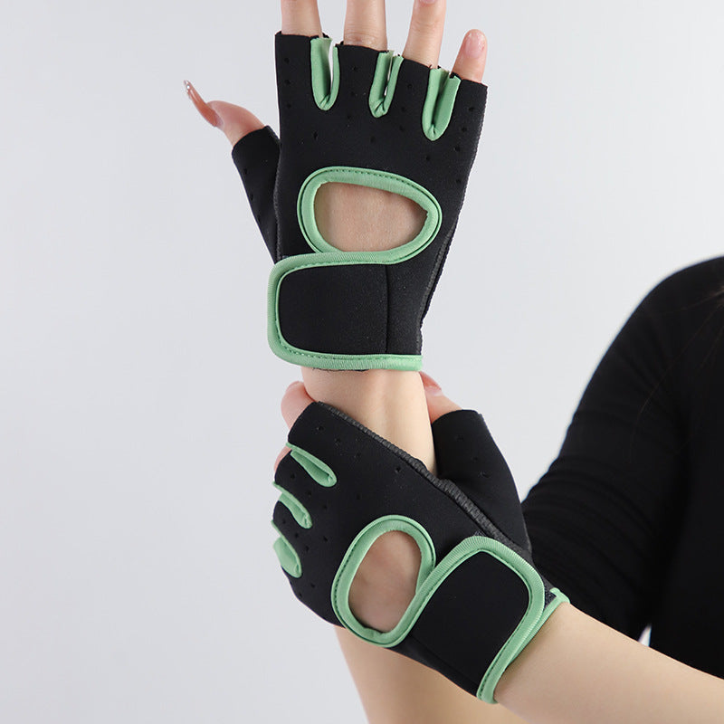 Gants de fitness à moitié doigts pour vélo sportif