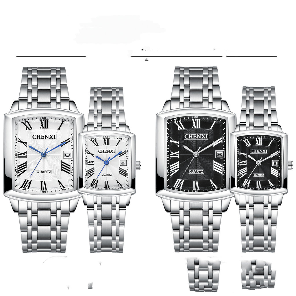 Montres de couple calendrier occasionnel