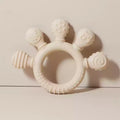 Enceinte de maintien de main en silicone comestible
