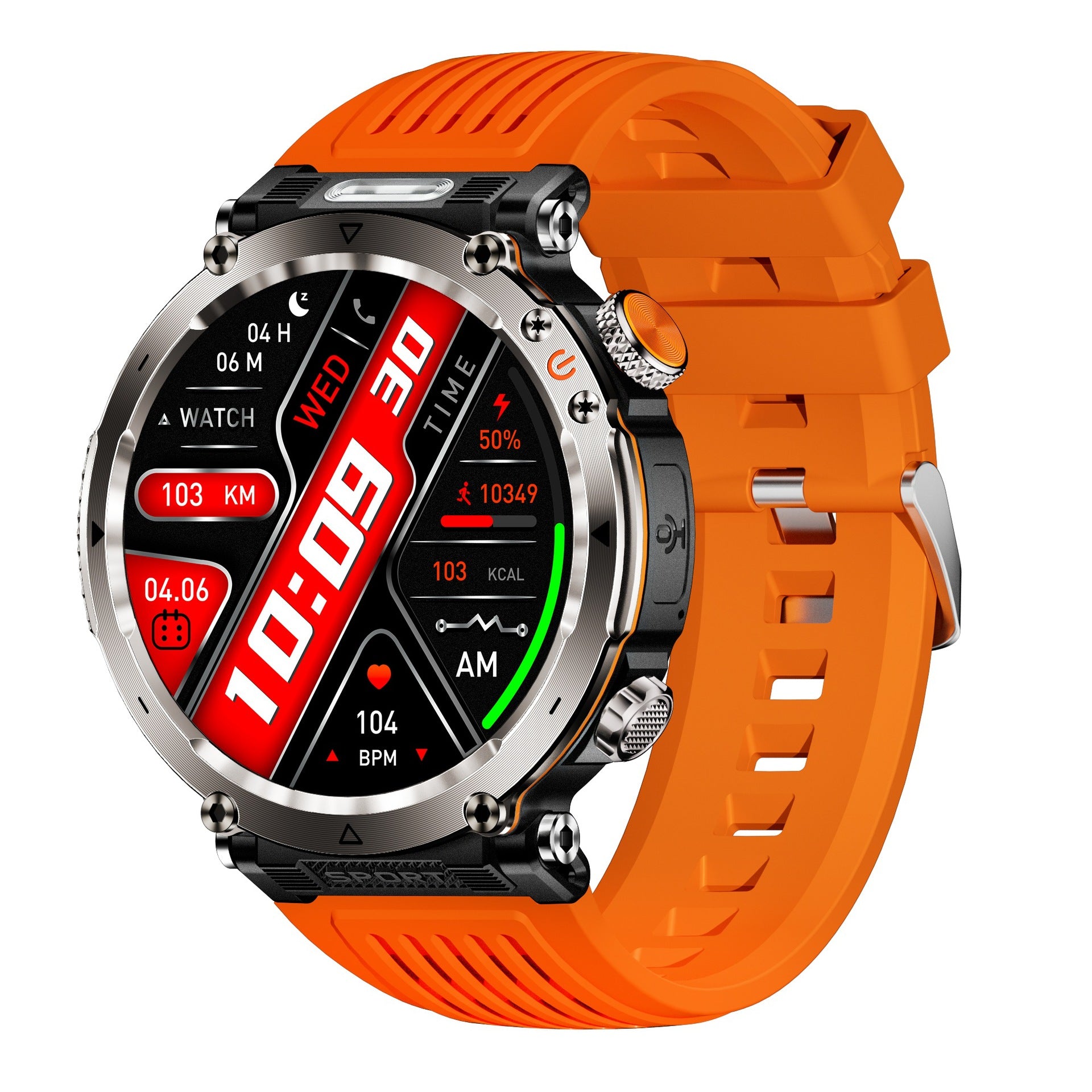 Bestseller HT30 Outdoor Sports Waterproof Bluetooth Appel Message Alertes Lumière LED Illumina
