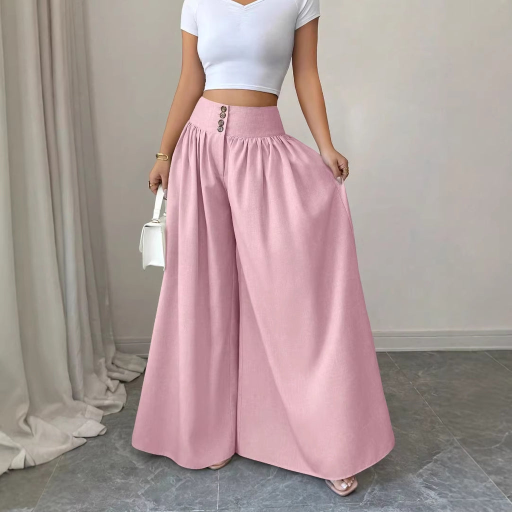 Pantalons à large leg pour femmes