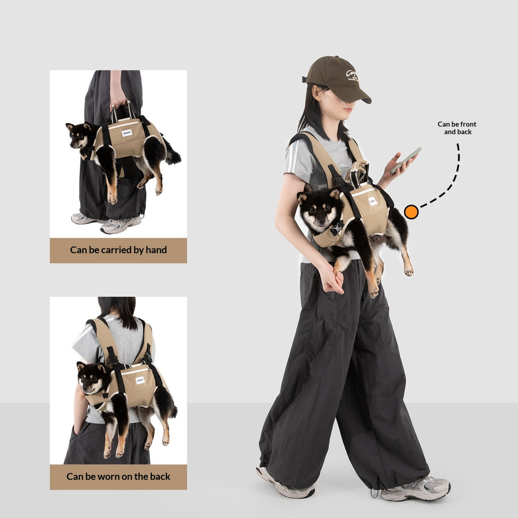 Carrier bag for small to medium-sized dogs