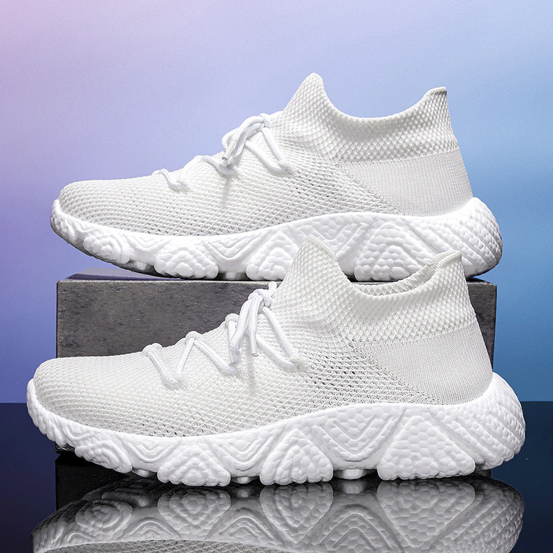 Chaussures Outdoor Casual Sneakers Respirants Flyknit épais