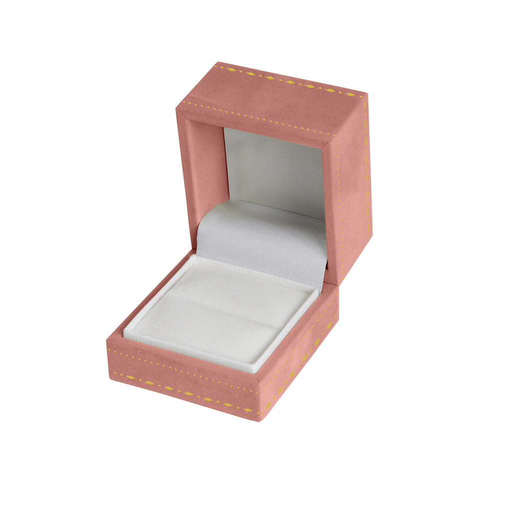 Boîtes à bijoux imprimées à l'angle droit épais