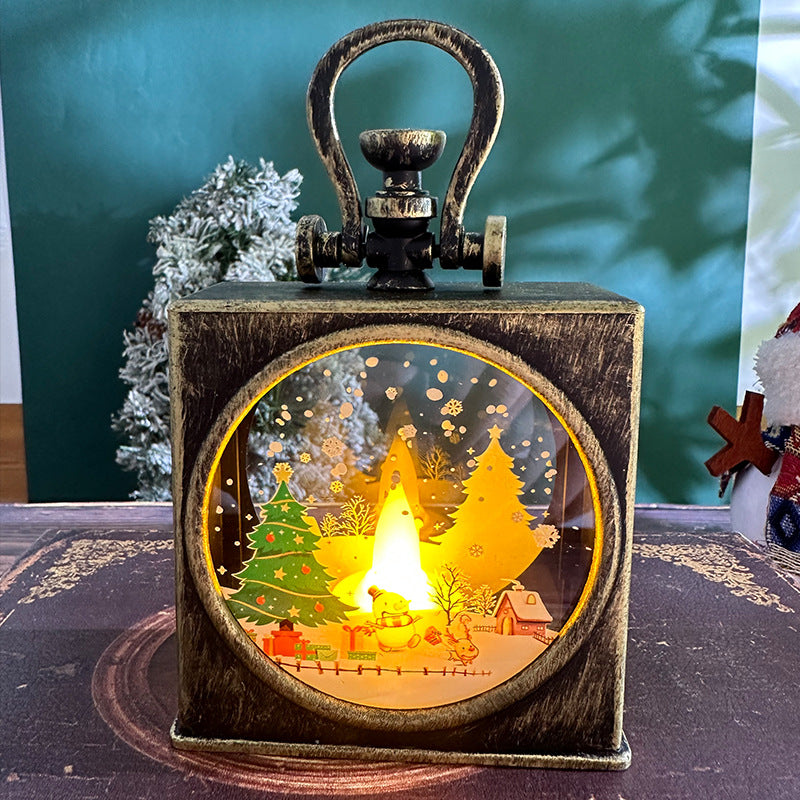 Décorations de Noël Boîte Cadeau Portable pour Enfants Creative