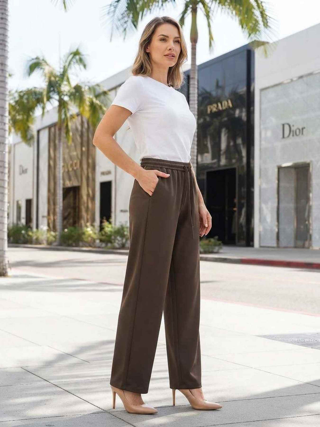 Ladies Long Trousers