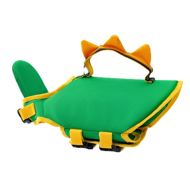 Veste de vie mignon dinosaure-forme chien
