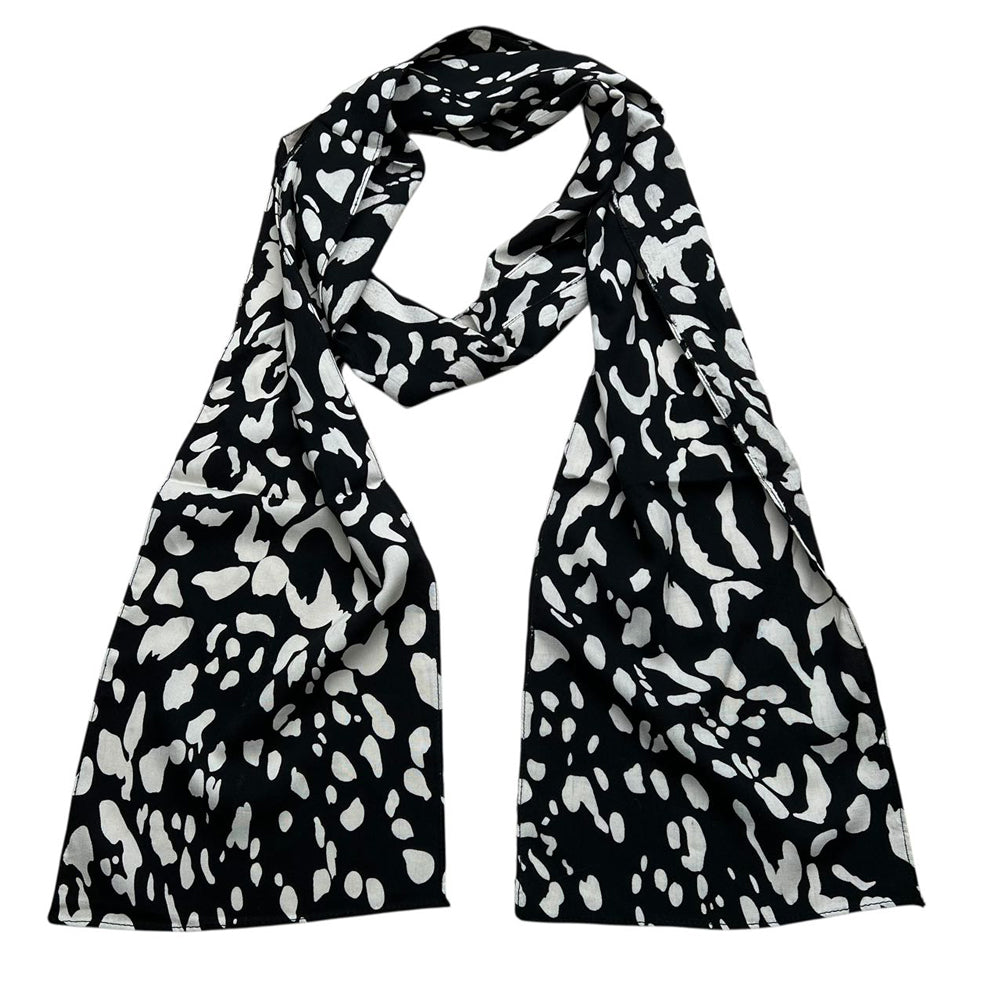 2pcs Abstract Long Scarf