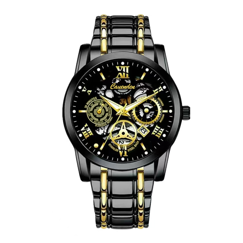 Imperméable Luminous Hollow Out Mens Watch