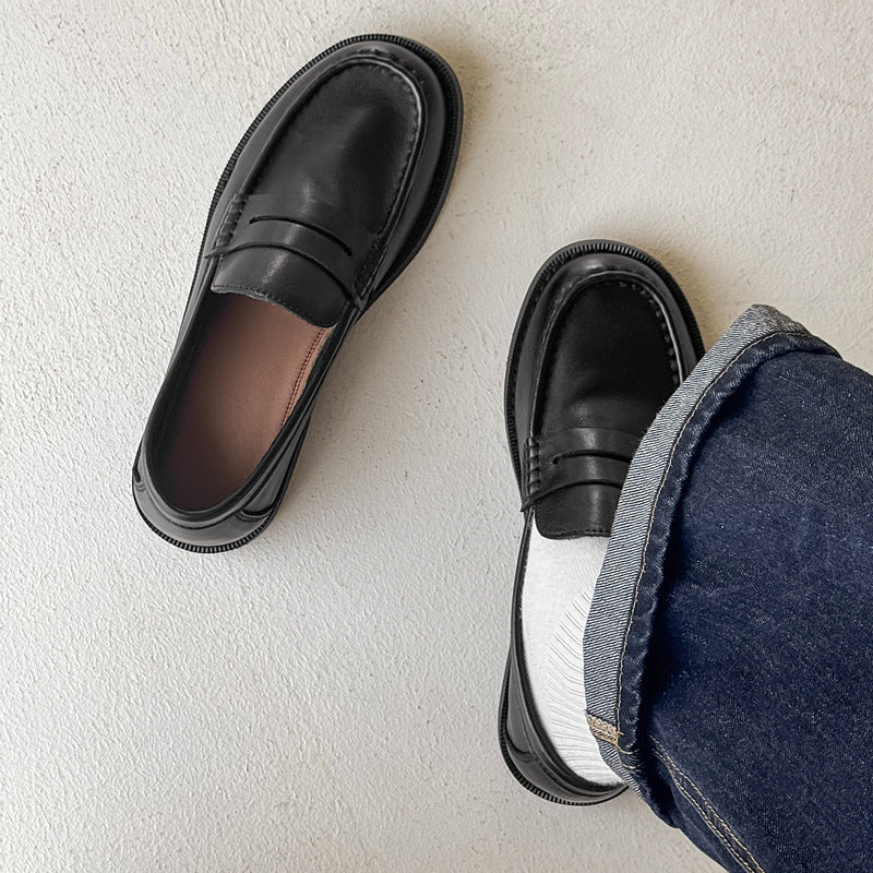 Chaussures casuales pour hommes Slip-on Retro Business