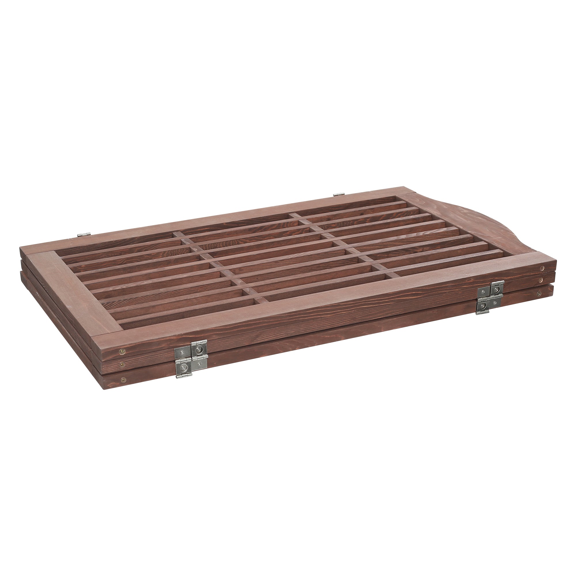 Porte pliable pour chiens en bois