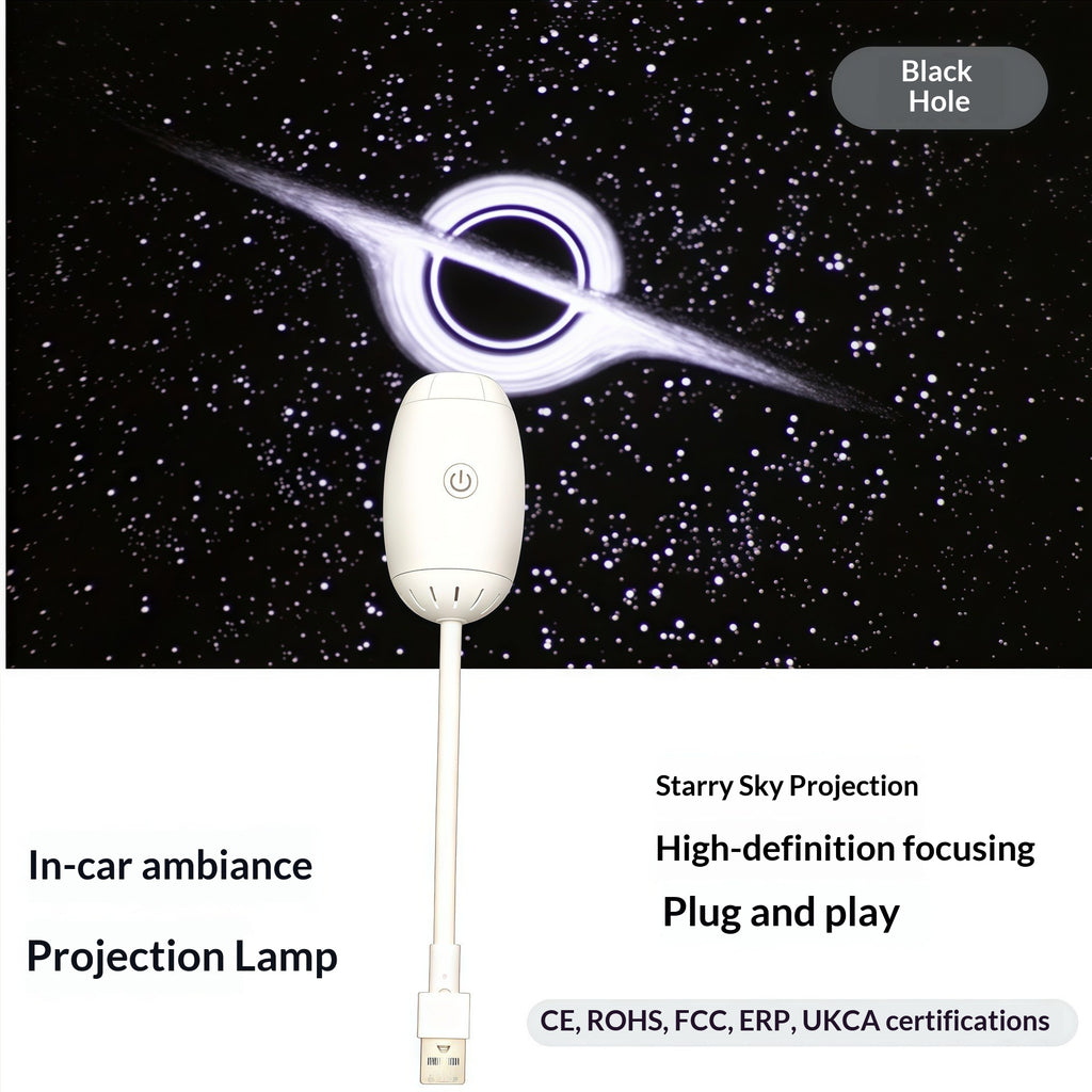 Lampe de projection de voiture Starry Usb Starry Sky Ambiance Light