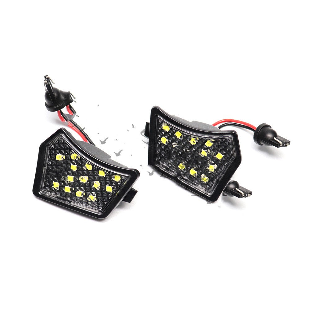 Convient pour S60 S80 V50 V70 XC70 XC90 Jaguar LED lumières de sol sous miroir