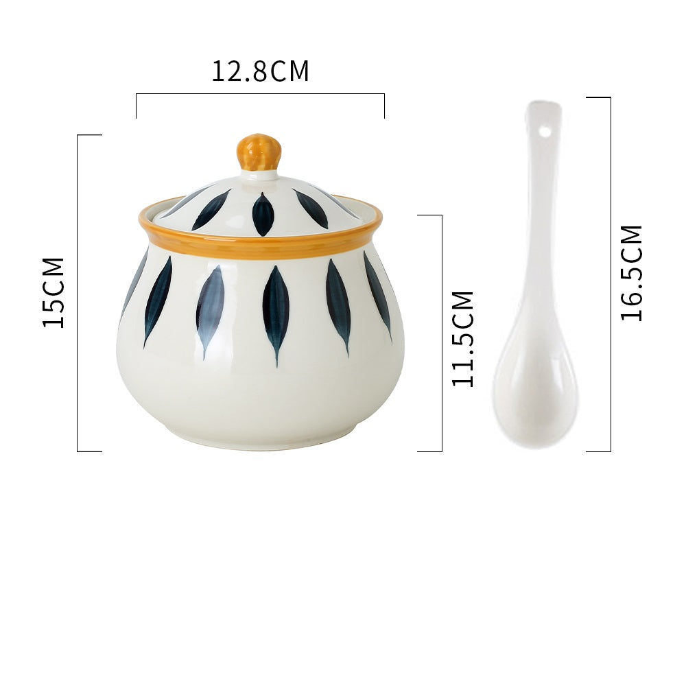 Cuisine de ménage Condiment Pot Céramique