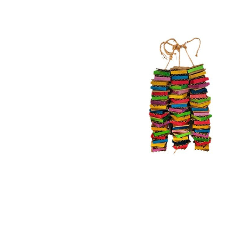 Blocs de construction de jouets de gnawing pour perroquet détruits