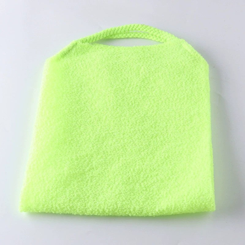 Serviette de bain avec cordon de traction