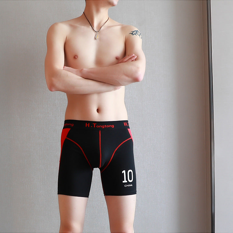 Sous-vêtements Hommes Anti-vêtements Jambes Fitness Sports Coton Respirant