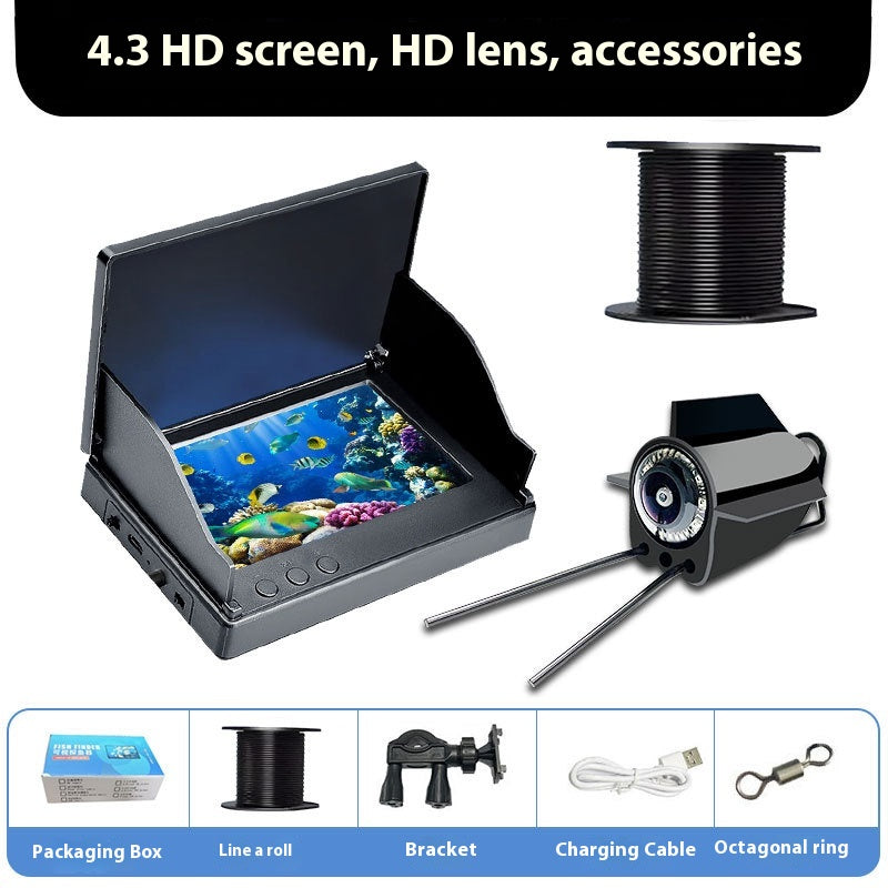 Fish Finder Sous-marin Visual HD Caméra sous-marine Sensation de température