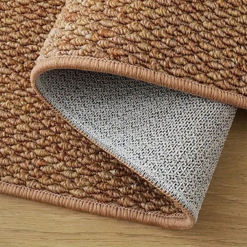 Le chanvre comme le tapis de porte de la preuve de chat de rouille pour l'entrée stain résistant facile à nettoyer et non Sli