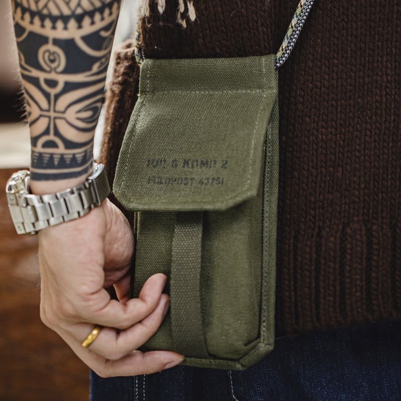 Ma Deng Workwear M16 Army Green Petit sac à épaule pour les opérations sur le terrain