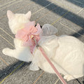 Chien Cat Vest-style main tenant corde anti brisure sortant de la laisse de chat