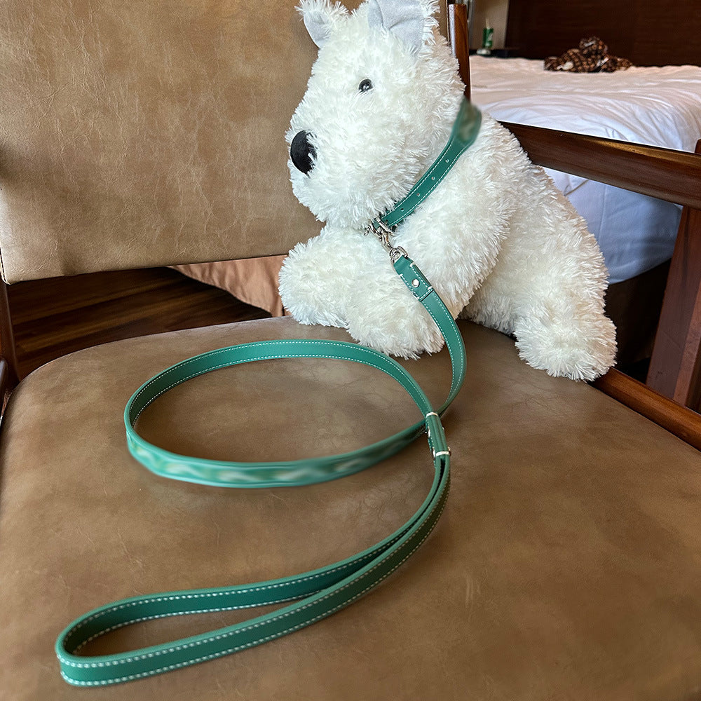 Collier de chien en cuir pour animaux de compagnie