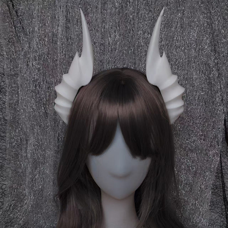 Simple Solide Couleur Dark Halloween Cheveux Accessoire