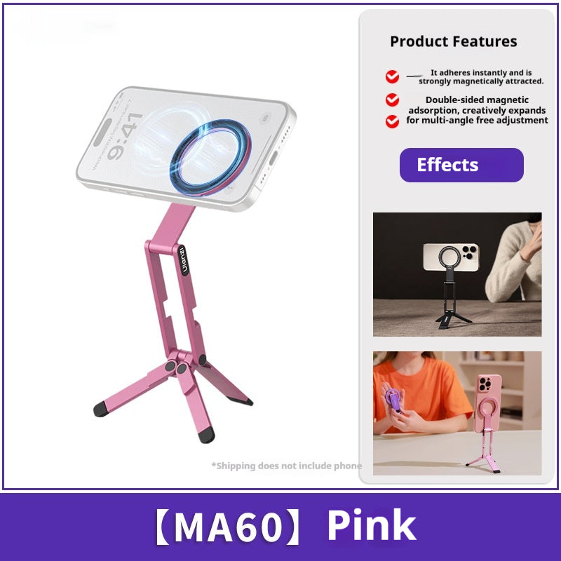 Trépied de téléphone magnétique pour la photographie Support portatif universel pour téléphones portables