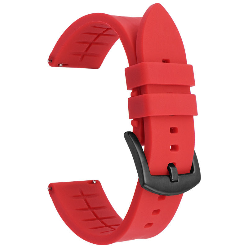 Protection de l'environnement Interrupteur de bande de montre en silicone Arc
