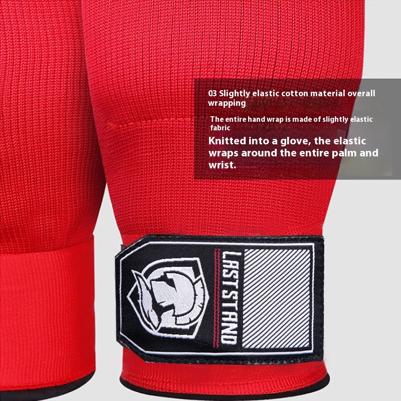 Gel Gants de demi-doigts de boxe Gants de boxe rapide paresseux Bandage de vêtements de garde à main