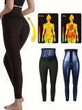 Pantalons de sweat Sauna pour femmes haute pression de compression Lombrage Leggings Workout Thermo Pant W